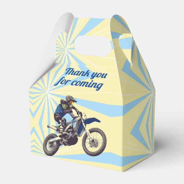 Motocross Geschenkschachtel (Vorderseite)