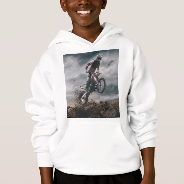 Motocross Hoodie (Vorderseite)