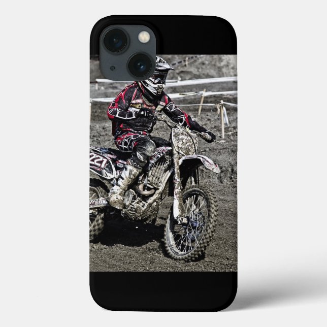 Motocross Ipad Case (Rückseite)