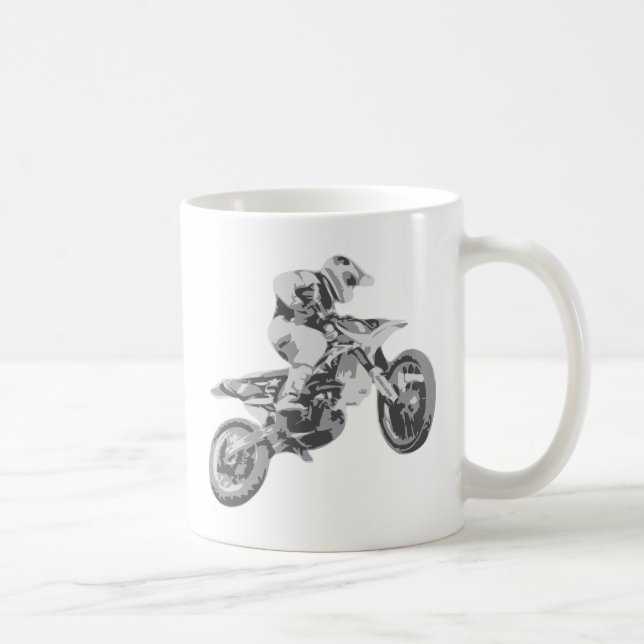 Motocross Kaffeetasse (Rechts)