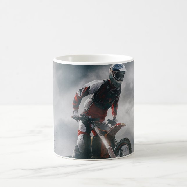 Motocross Kaffeetasse (Mittel)