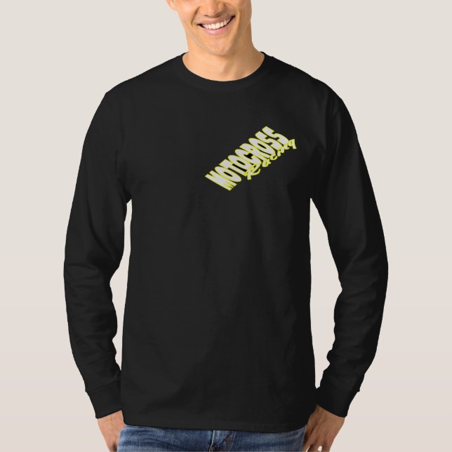 Motocross-Laufen T-Shirt (Vorderseite)
