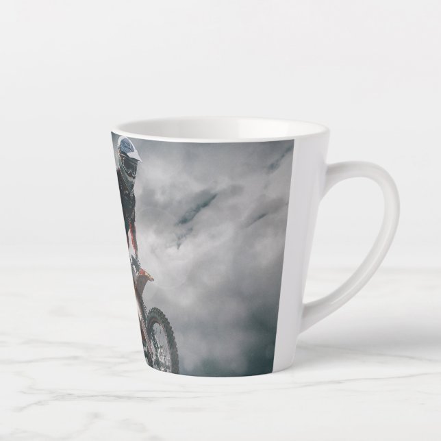 Motocross Milchtasse (Rechts)