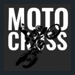 Motocross Motorrad Pop Art Poster<br><div class="desc">Motocross Pop Art Image</div>