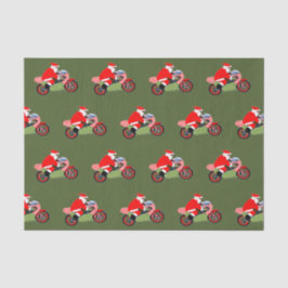 Motocross Motorrad Weihnachten Urlaub Seidenpapier
