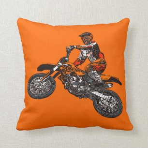 Motocross-Motorräder Kissen
