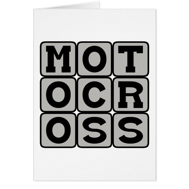 Motocross, Motorradsport (Vorne)