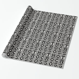 Motocross, Motorradsport Geschenkpapier