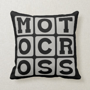 Motocross, Motorradsport Kissen