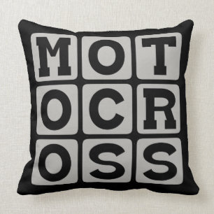 Motocross, Motorradsport Kissen