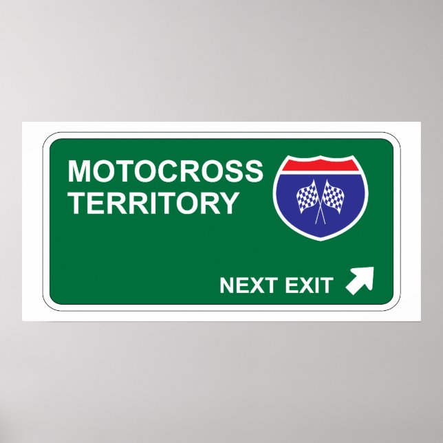 Motocross Next Exit Poster (Vorne)
