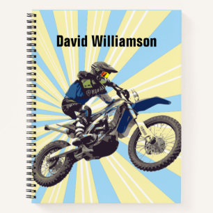 Motocross Notizbuch
