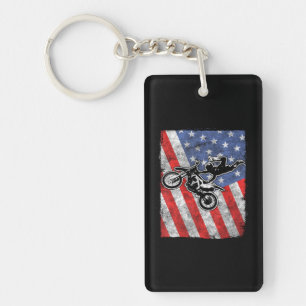 Motocross Patriotic Rider