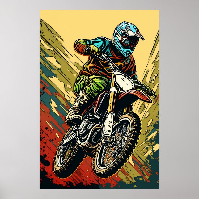 Motocross Poster (Vorne)