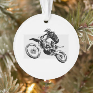 Motocross Racer Design Ornement