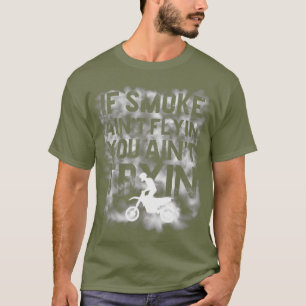 Motocross Racing Burnout Dirt Bike T-Shirt