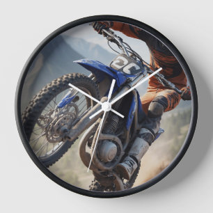 Motocross Racing Uhr