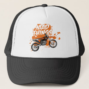 Motocross-Rennen Truckerkappe