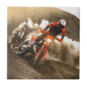 Motocross Rider Fliese