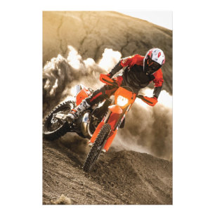 Motocross Rider Fotodruck