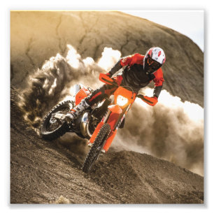 Motocross Rider Fotodruck