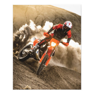Motocross Rider Fotodruck