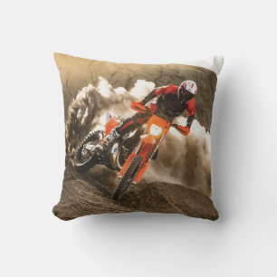 Motocross Rider Kissen