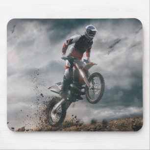 Motocross Rider Mousepad