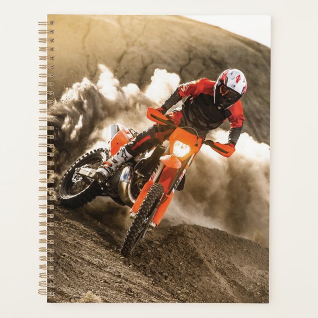 Motocross Rider Planer (Vorderseite)