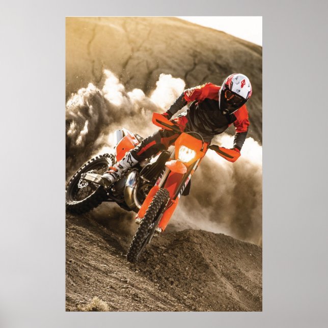 Motocross Rider Poster (Vorne)