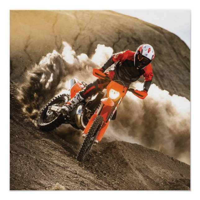 Motocross Rider Poster (Vorderseite)
