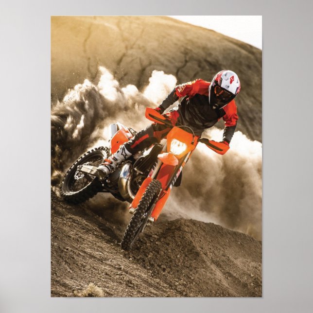 Motocross Rider Poster (Vorne)
