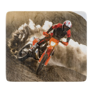 Motocross Rider Schneidebrett