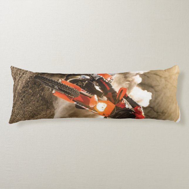 Motocross Rider Seitenschläferkissen (Vorderseite)