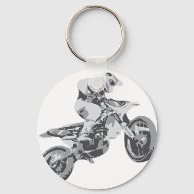 Motocross Schlüsselanhänger (Vorderseite)