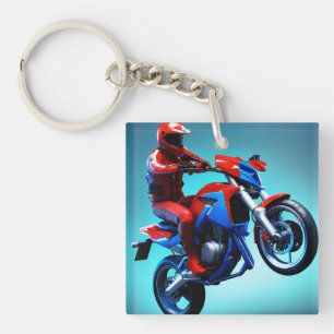 Motocross-Schlüsselanhänger Schlüsselanhänger