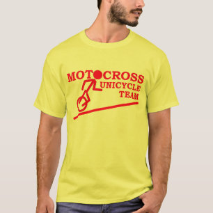 Motocross-Shirt - Motocross-Einrad-Team T-Shirt