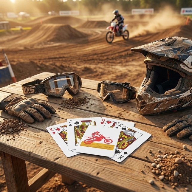 Motocross Spielkarten (Von Creator hochgeladen)
