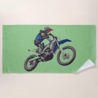 MOTOCROSS Strandtuch.