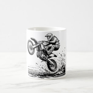 Motocross-Tasse Kaffeetasse