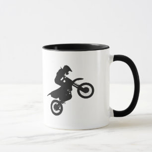 Motocross-Treiber - Wählen Sie die Hintergrundfarb Tasse