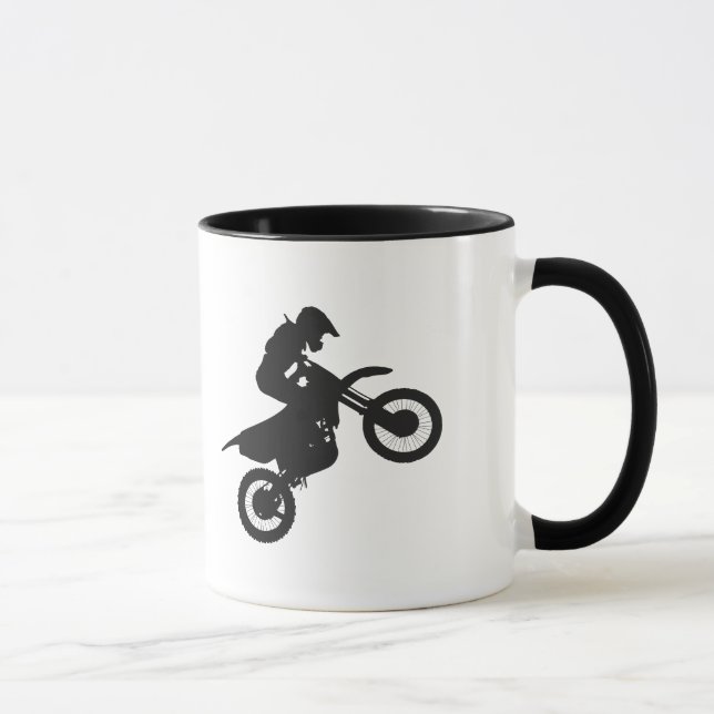 Motocross-Treiber - Wählen Sie die Hintergrundfarb Tasse (Rechts)