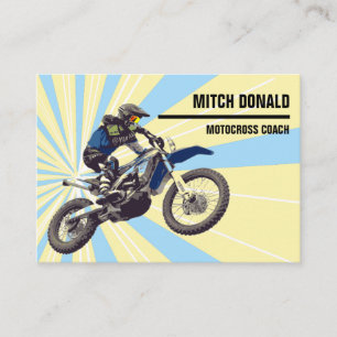 Motocross Visitenkarte
