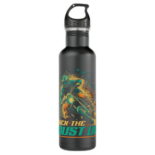 Motocross Zitat Kick Up Funny Dirt Bike R Edelstahlflasche