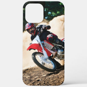 Motocrossfahrer-Wurfkissen Case-Mate iPhone Hülle