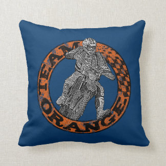 Motocroßsüchtiger Kissen