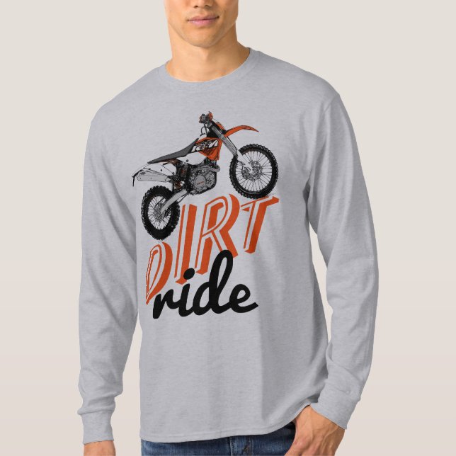 Motocroßsüchtiger T-Shirt (Vorderseite)