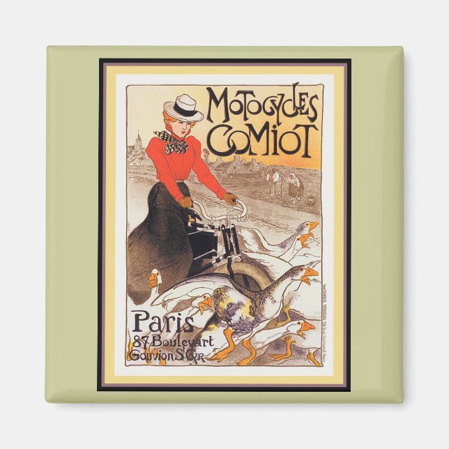 Motocycles Comiot Magnet (Vorne)