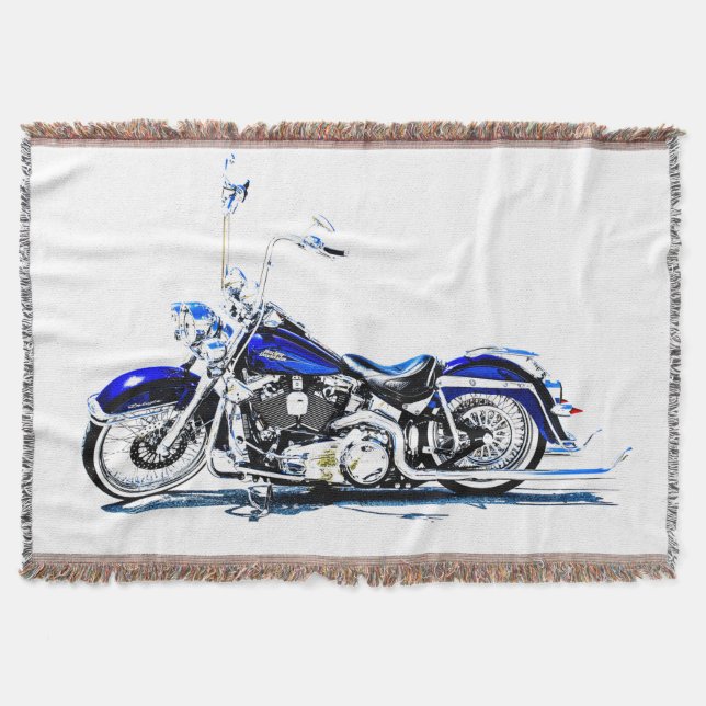 Motocyclette lancer la couverture (Devant)