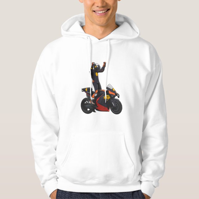 MotoGP KTM realistic style Hoodie (Vorderseite)